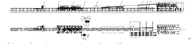 44 EPS sandwich panel roll forming machine